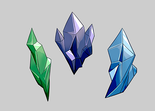 Crystals concept art