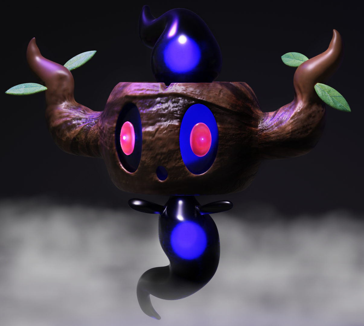 3D Model of the Pokemon Phantump