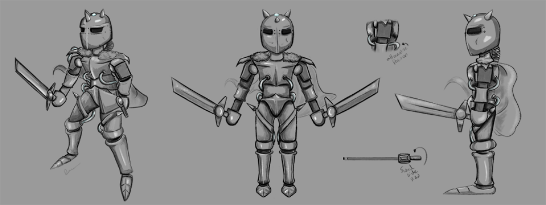 Concept Art for the Stellar Knight